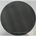 30x150 Mesh Dutch Weave Black Wire Cloth Filter Disc Used For Plastic Extruding Machine